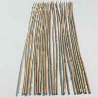 20 Tonkinstäbe Bambusstäbe Bambusrohre Bambusstangen Rankstab Pflanzstab 105 cm x 8-10 mm Durchmesser