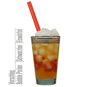 100 orange XXL Bubble Tea Strohhalme 12 mm Durchmesser...