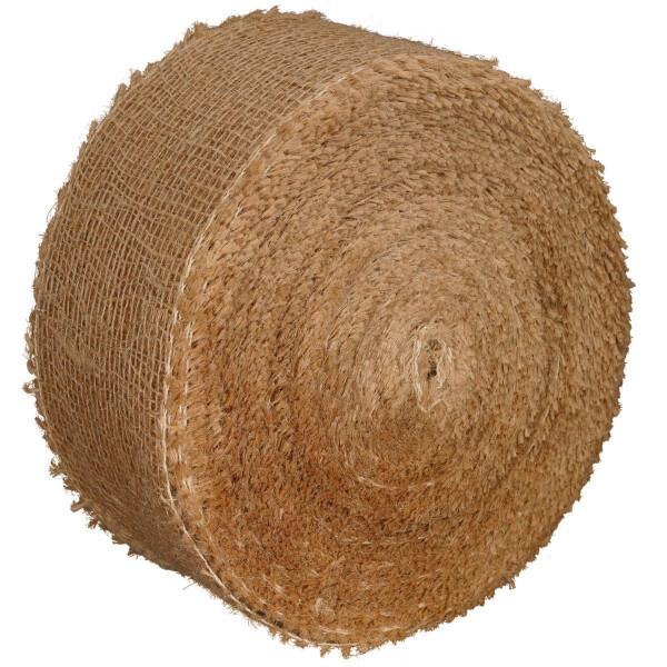 Jute-Streifen 10 cm breit 100 m lang - 125 g/m²