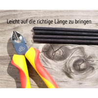50 Rankhilfe schwarz aus Bambus 50 Stück 90 cm lang 6 mm Ø
