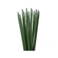 20 grüne Glasfaserstaebe 1 m x 7 mm + 10 Hülsen 150 mm