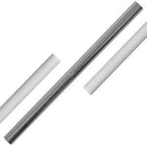 20  weisse Glasfaserstäbe 1 m lang x  Ø 7 mm...