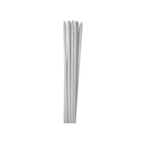 20  weisse Glasfaserstäbe 1 m lang x  Ø 7 mm unverwüstlich + 20 Hülsen für die  Verlängerung der Fiberglasstäbe