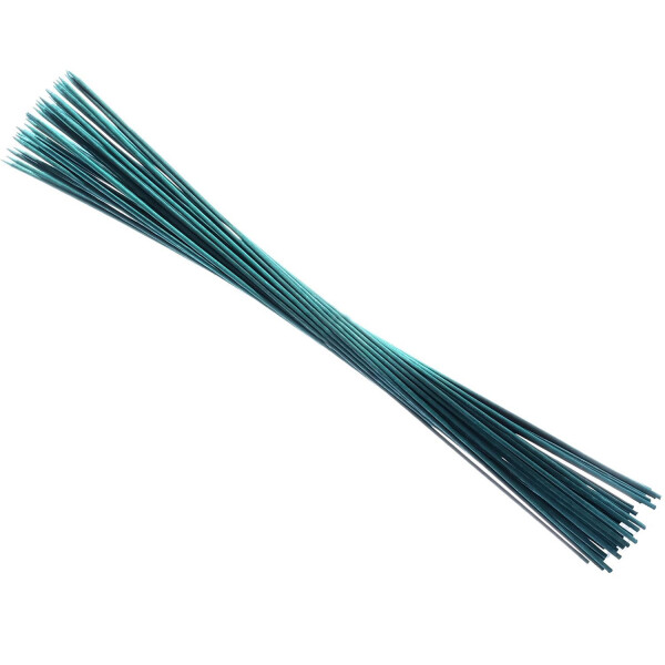 50 Rankhilfe dunkelgrün Rankstäbe Pflanzstäbe aus Bambus 90 cm lang 6 mm Ø