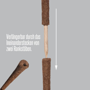 Kokos-Rankstab Länge 80cmx4cm